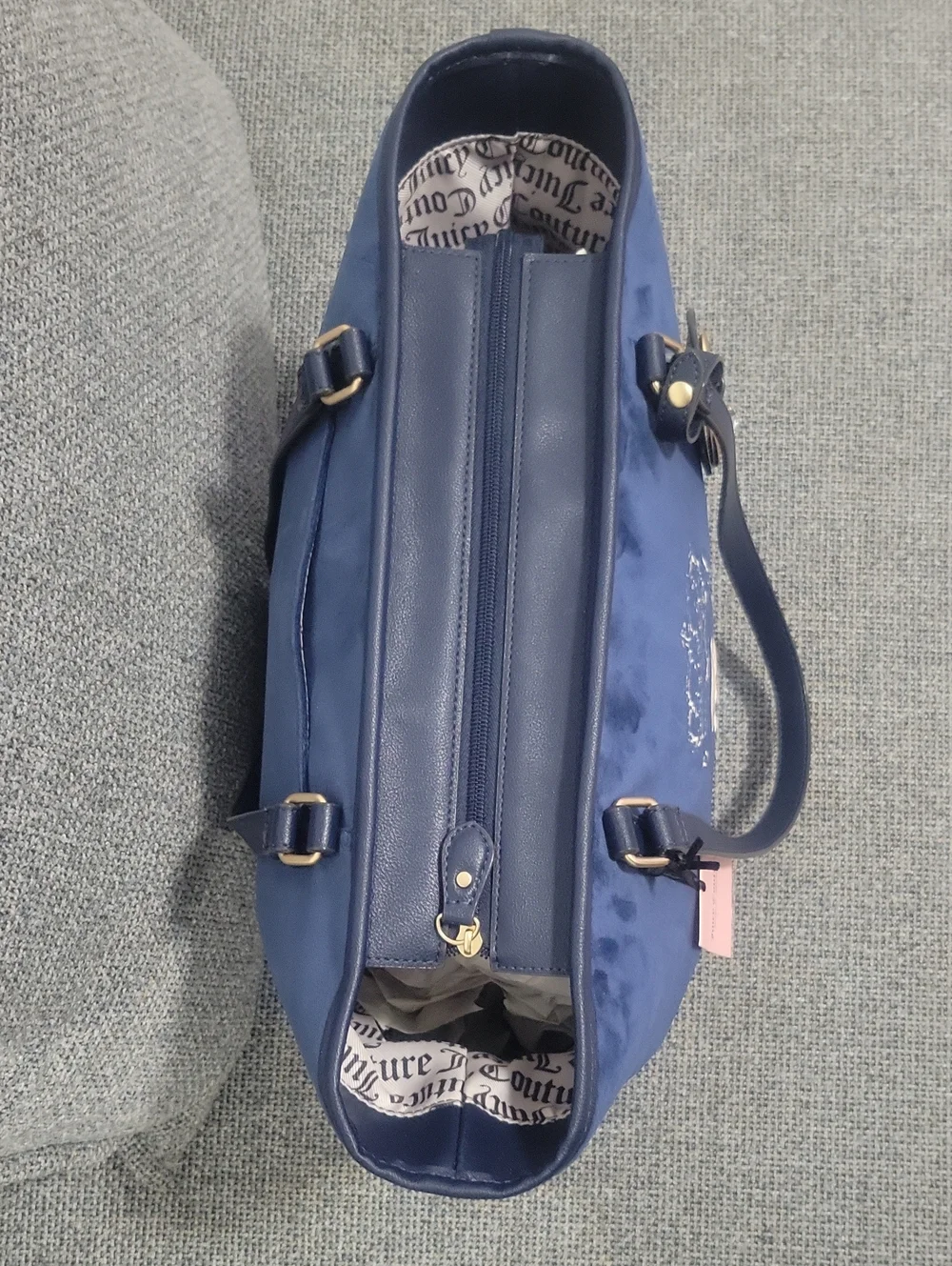 JUICY COUTURE Need More Juicy Tote in Regal Blue - Picture 5 of 16